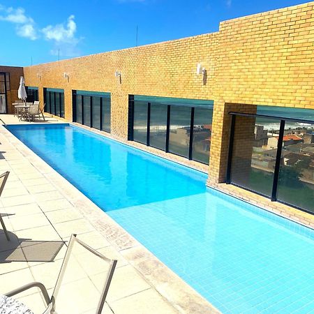 Apartamento 50M Praia- Piscina - Vista Mar - Academia - Maceió エクステリア 写真