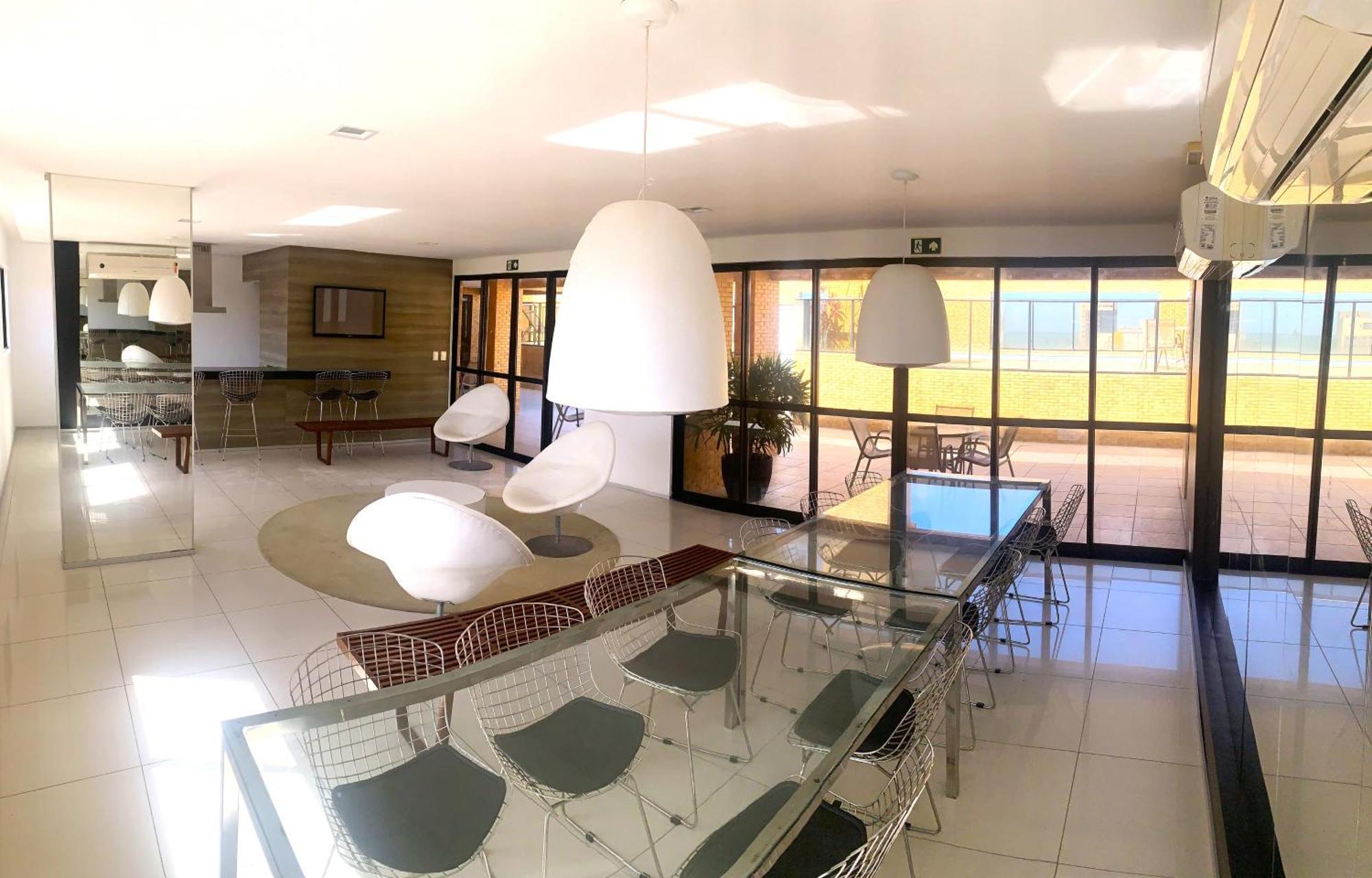 Apartamento 50M Praia- Piscina - Vista Mar - Academia - Maceió エクステリア 写真
