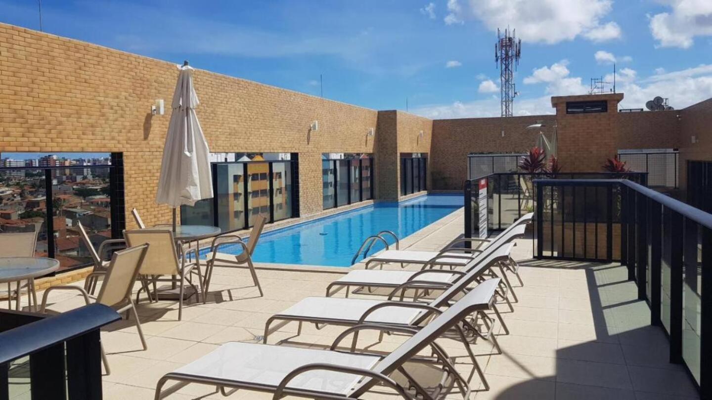 Apartamento 50M Praia- Piscina - Vista Mar - Academia - Maceió エクステリア 写真